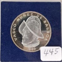 1980 Panama 1 Balboa Proof-0.500 Silver
