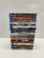 FLAT OF BLU-RAY MOVIES