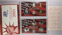 2003 Silver Proof Set