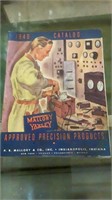 1940 Mallory Yaxley Radio Parts Catalog