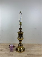 Brass table lamp