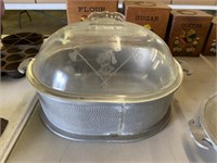 Guardian Service Roaster with Glass Lid