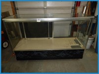 ROLLING GLASS DISPLAY CABINET