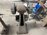 Double Wheel Grinder on Stand