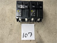 Two 40 amp Square D breakers