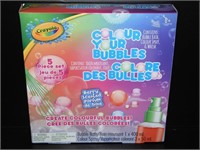 New Crayola Color Your Bubbles Bath Kit