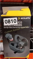 ACOUSTIC STEREO EARBUDS