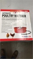 Poltry waterer