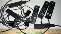 Amazon Fire Sticks with Remotes