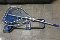 (2) Fishing Nets & Folding Hand Cart