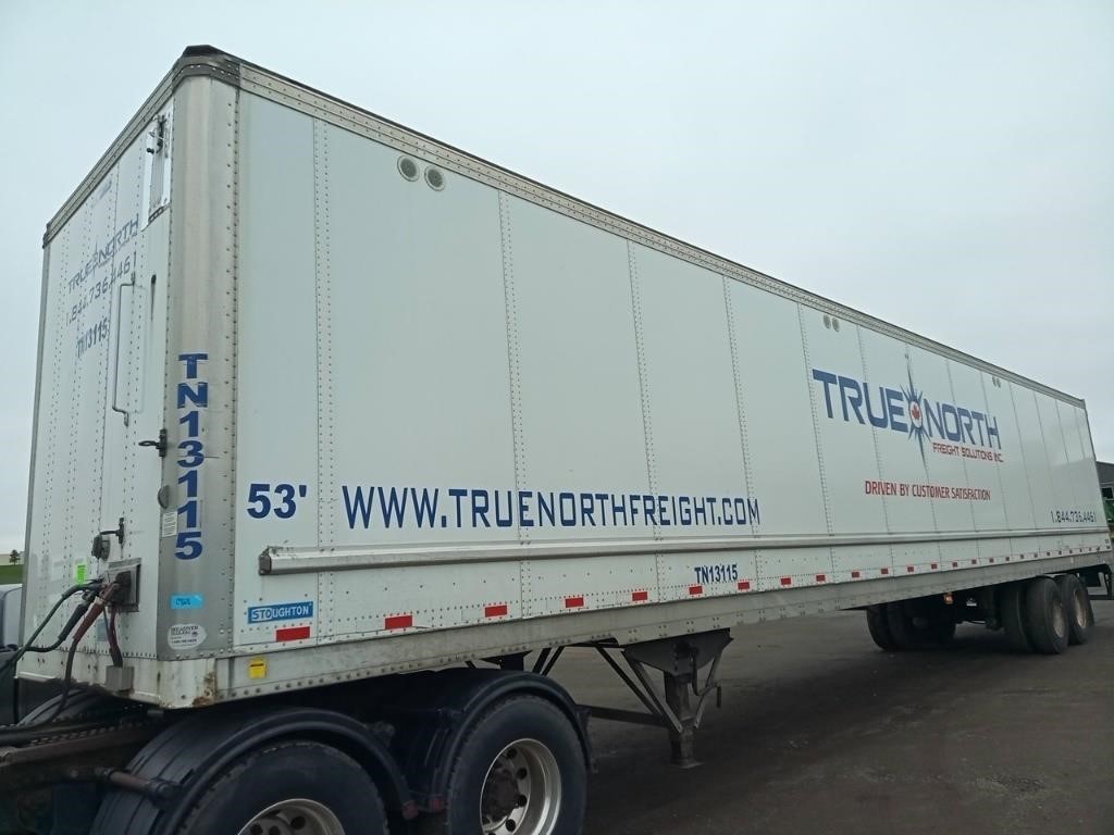 2018 53' Stoughton T/A Dry Van Trailer