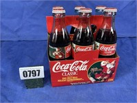 Coca-Cola 6 Pack, 8 Oz. Christmas 1996