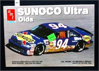 1:24 scale Sunoco Ultra Olds model kit in box