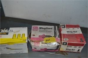 3 boxes of wire connectors