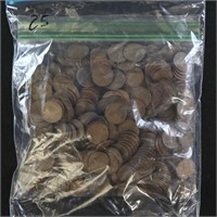 US Coins 500 - Wheat Pennies