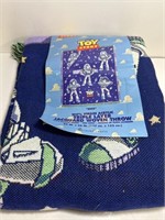 Vintage Toy Story Woven Throw Blanket New mint
