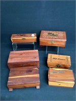 Cedar Jewelry Boxes