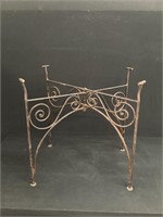 Early Cast Iron Plant Stand, Large