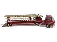 Vintage 1950s Tonka Fire Truck with Ladders