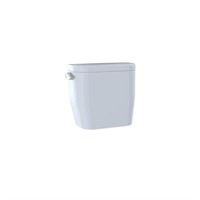 Elongated Toilet Tank and Cover, White