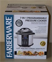 (K2) Farberware 7-in-1 Pressure Cooker - New