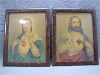 Antique Religious Framed Pictures