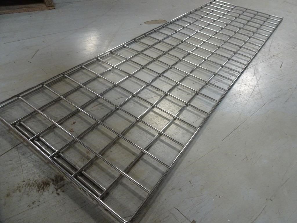 Chrome Gridwall Section - 18x60