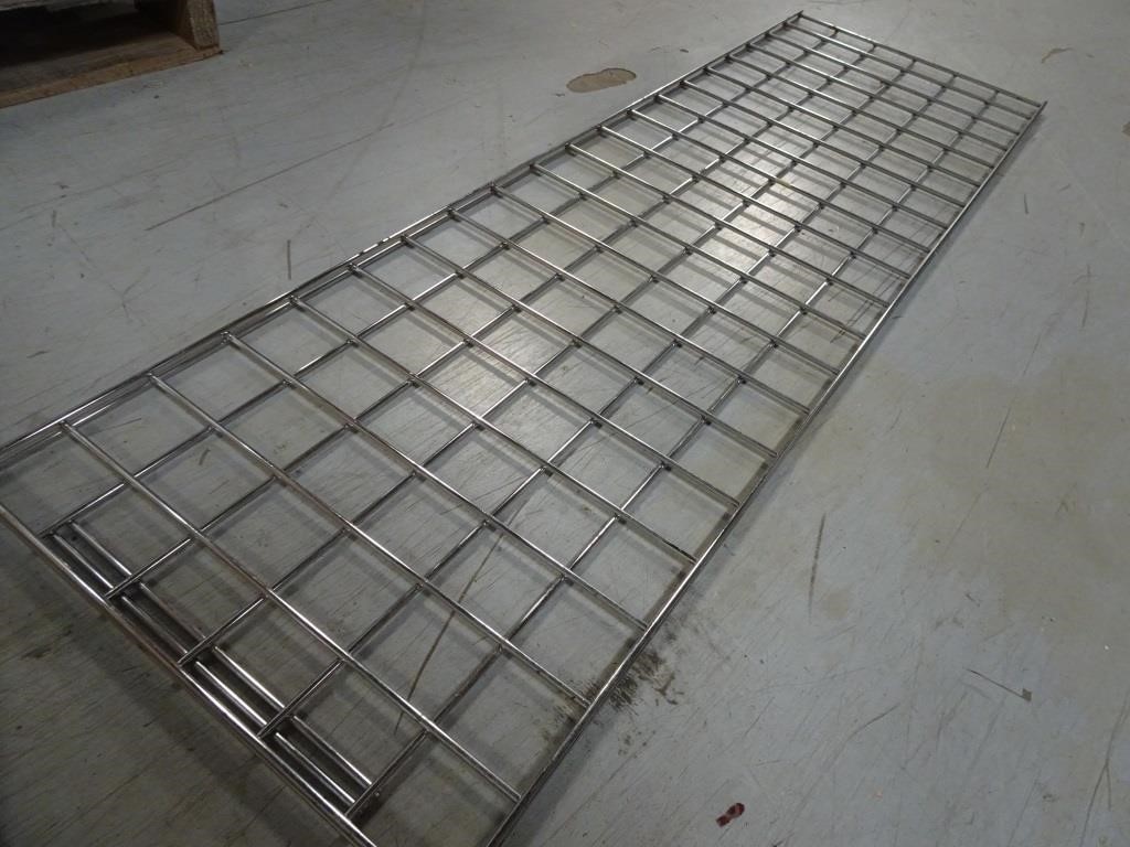 Chrome Gridwall Section - 18x60