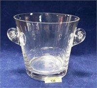 Tiffany Crystal Ice Bucket 6"h,9"w