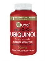 Retails$60 2PACK Qunol Mega CoQ10
Ubiquinol