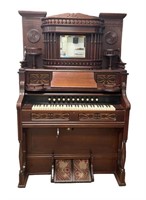 Antique Estey Victorian Parlor Pump Organ