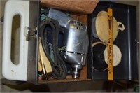 Ram 1/4" Drill in Box/ Sears Soldering Iron