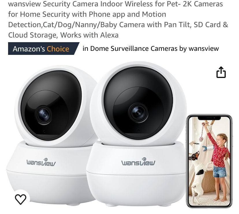 wansview Security Camera Indoor Wireless