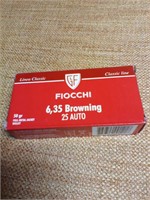 Fiocchi 6,35 browning 25 auto