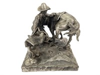Lance Pewter 1974 Polland Cold Saddles Mean Horses