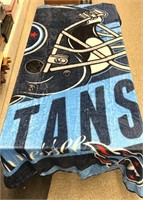 Tennessee Titans Fleece Blanket. 48" x 55".