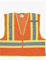 (8) MCR Safety Class 2 Hi-Vis Safety Vest