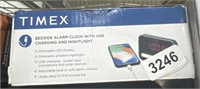 TIMEX ALARM CLOCK RETAIL $30