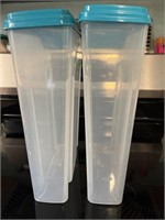 (2) 24 Cup Storage Containers