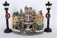 Holiday Living Animated Village Scene