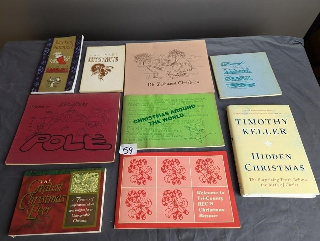 Book Lot of Christmas Books- 9 Pcs