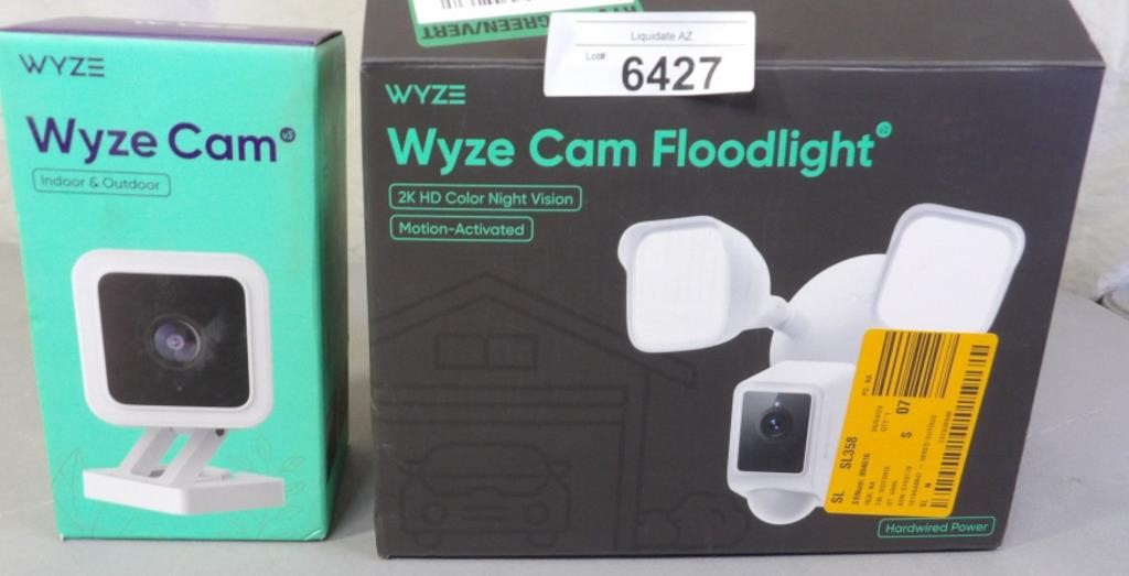 Xwyze Cam Floodlight & Wyze Cam Camera