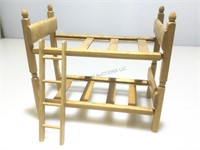 Vtg Strombecker Wood Doll House Bunkbed. Missing