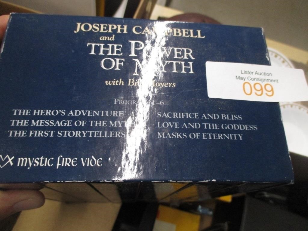 6 VHS set- Power of myth