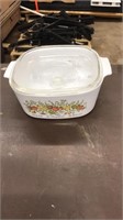 5 LITER CORNING WARE BAKING DISH W/LID