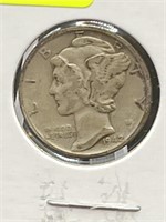 Mercury Head 90% Silver dime 1942-S