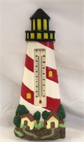 Lighthouse Outdoor Thermometer
