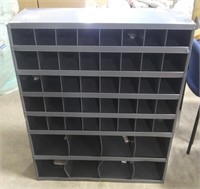 53 compartment shelf