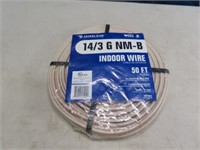 New 50' Roll Romex 14/3g NM-B Wire