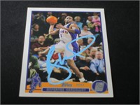 Hardaway Signed Trading Card Direct COA